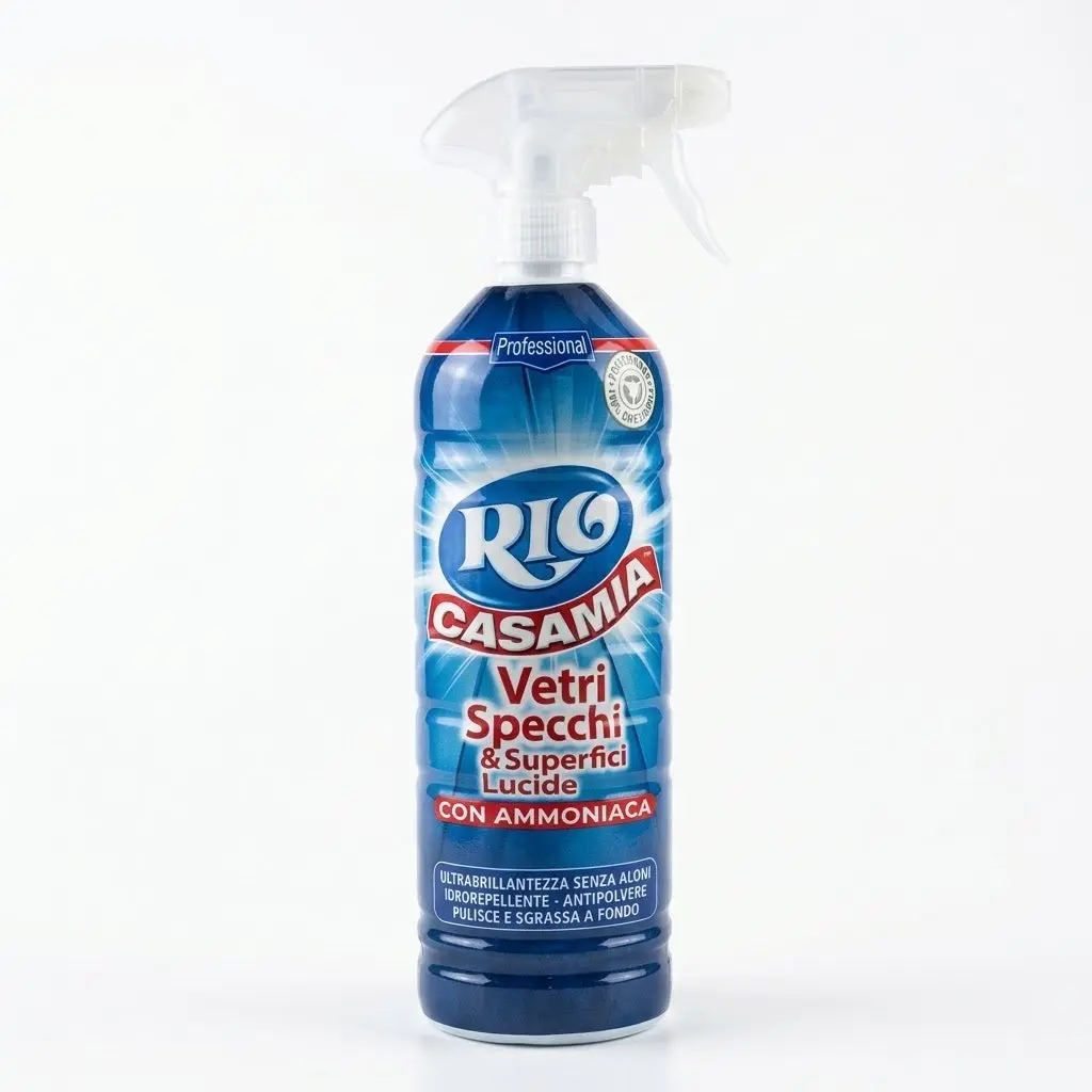 Rio Casamia Glass & Mirror Cleaner with Ammonia 800ml