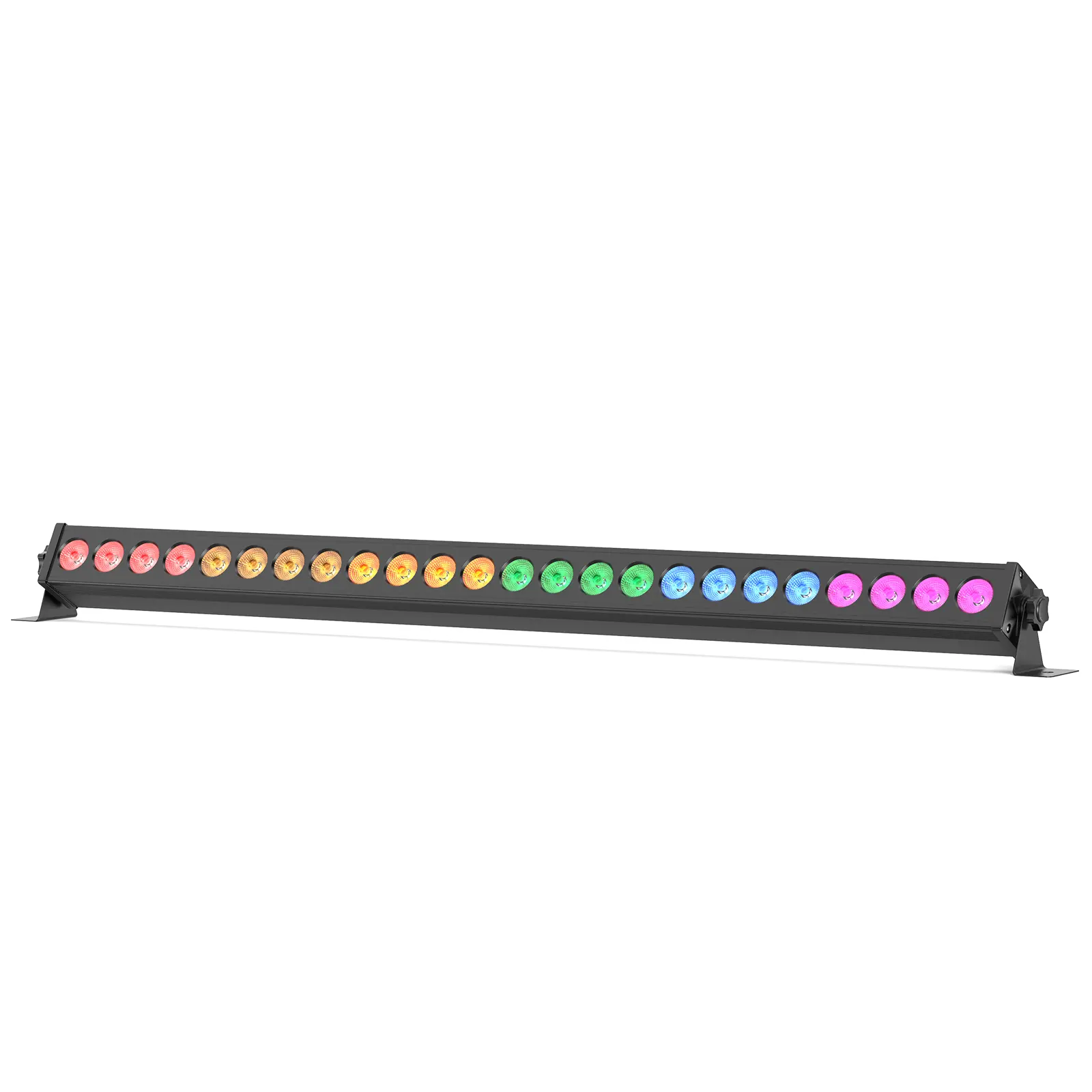 UKING Moving Head Light Bar 24 Eyes 26x3W RGB BeamRed Beam DJ Bar DMX512 180 Degree Tilt Angle Stage Light Bar for Party Light, Suitable for Party, Entertainment Place, Living Room, Room