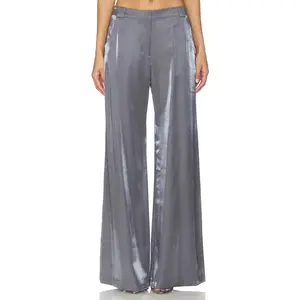 Amanda Uprichard Saddler Pants in Slate