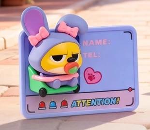 Disney Zootopia Super Citizen Pass Series - Magnetic Toy Blind Box, Collectible Fridge Magnets, Fun and Unique