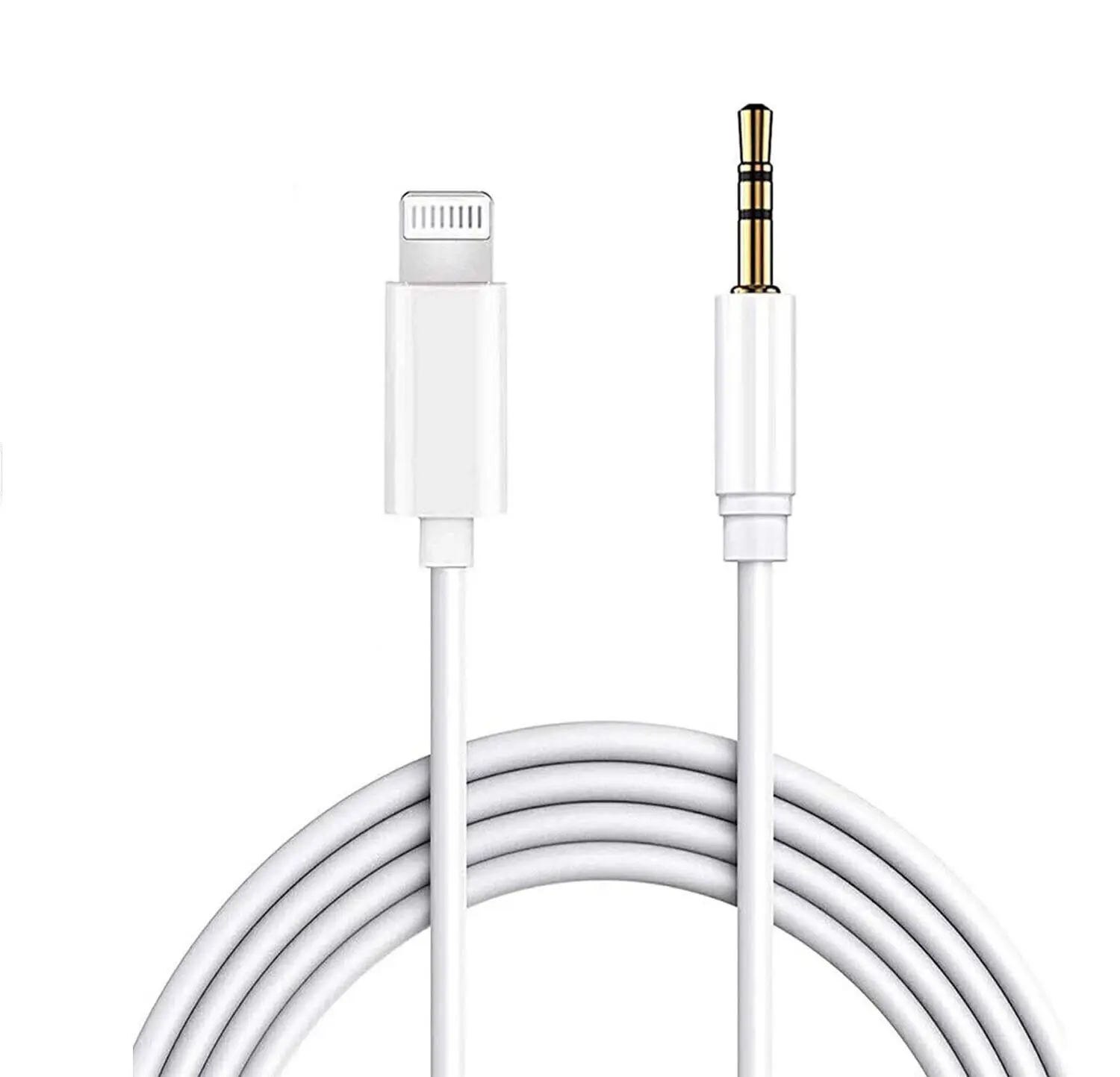 iPhone to 3.5mm Audio Cable, Durable Copper Core, AUX Audio Cable, Compatible with iPhone 14, 13, 12, 11 Pro, and X8