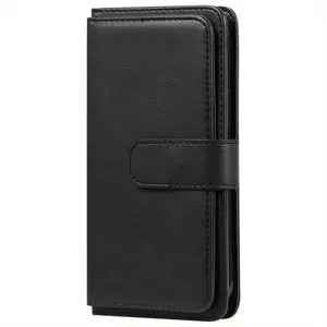 PU Leather Wallet Case with Card Slot, Magnetic Flip Cover with Stand Function, Anti-drop Phone Case for Google Pixel 4 5 6 7 8 9, Protective Casing