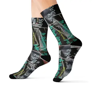IKE MENS SCRIPTURE COLLAGE Sublimation Socks