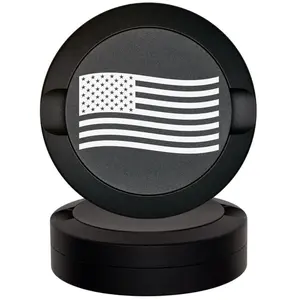 ZYN Metal Can American Flag Laser Engraving | ZYN Holder | Metal ZYN Container | Moisture & Odor Proof Storage Tin