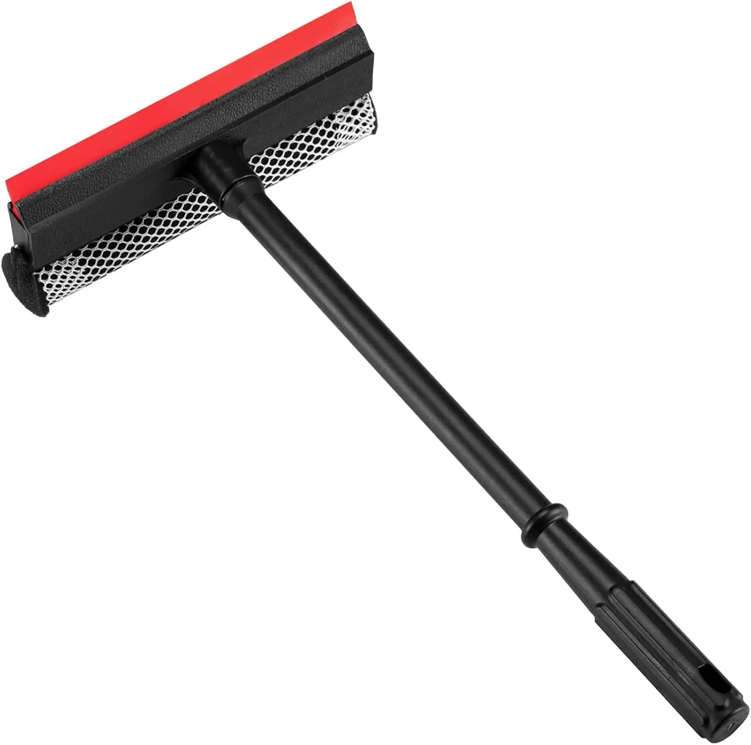 Professional 8.1" 2-in-1 Window Squeegee with 16" Long Handle, Car Accessories for Home, Car, Outdoor High Window Cleaning, Cars Accessories