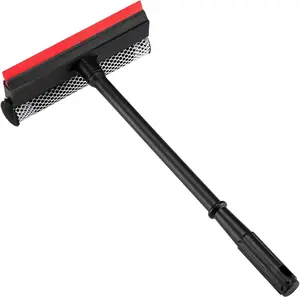 Professional 8.1" 2-in-1 Window Squeegee with 16" Long Handle, Car Accessories for Home, Car, Outdoor High Window Cleaning, Cars Accessories