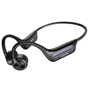 【Wantek】 Bone Conduction Headphones - Open Ear Headphones Wireless Bluetooth,Swimming Headphones Built-in 32GB MP3,IP68 Waterproof Headphones 8Hr Playtime for Swimming,Running,Cycling,Gym earbuds