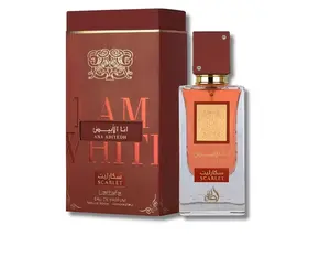 Lattafa Ana Abiyedh Scarlet Eau de Parfum Spray 60ml Long Lasting Unisex Fragrance | Sweet and peppery