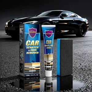 Car Scratch Remover Paint Scratch Repair Cream for All Colors Polishing Compound for Minor Scuffs Restores Shine Protects Car Paint Finish