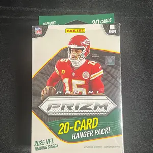 2025 Panini Prizm NFL Hanger Pack (20 Cards) Factory Sealed