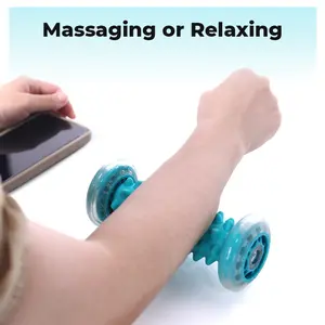 Deep-tissue Arch Roller for Flat Feet & Metatarsal Discomfort Grooved Feet Massager for Targeted Relief & Ultimate Relaxation Must-Try
