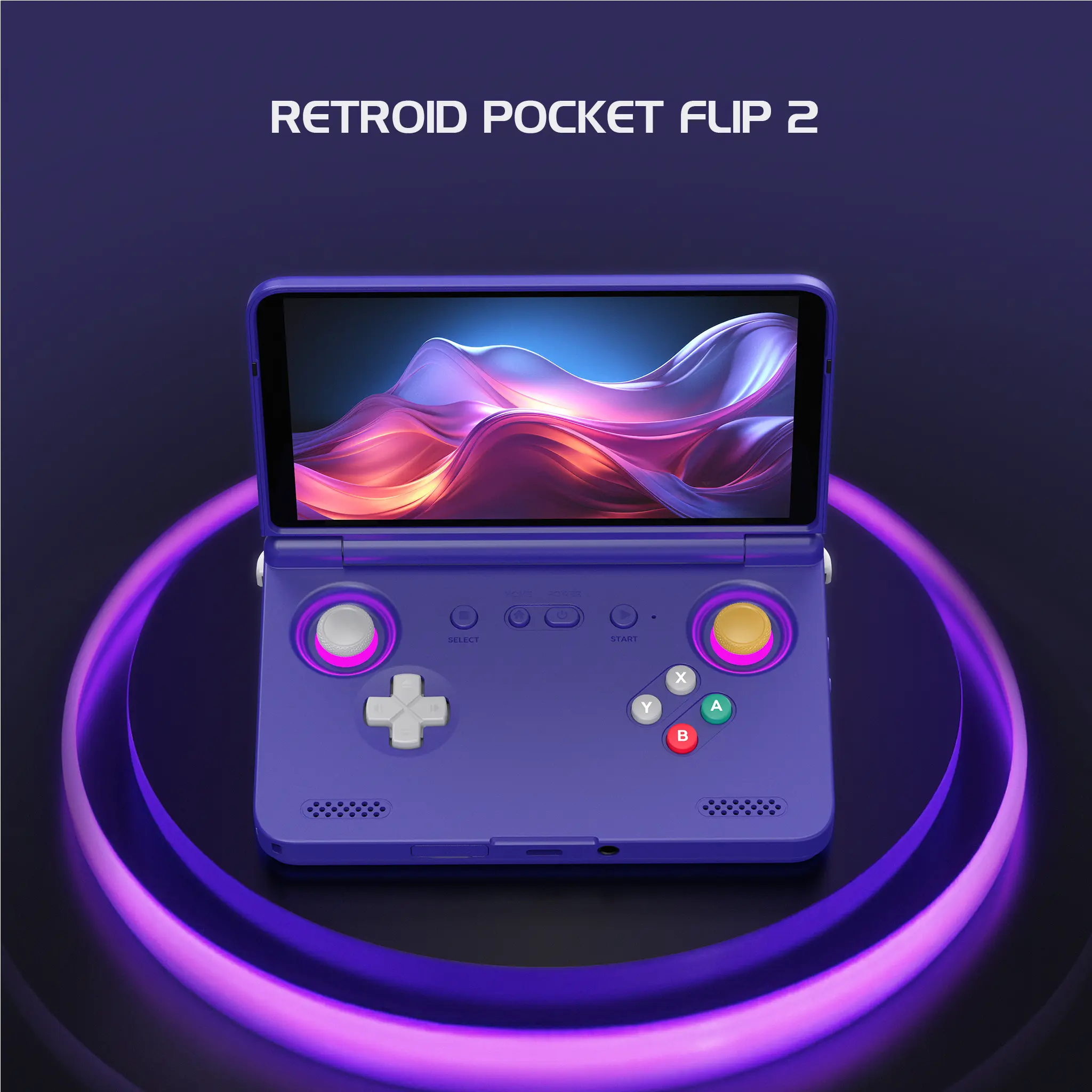 Retroid Pocket Flip 2【Ready to Use】Handheld Console SD865【Buy 1