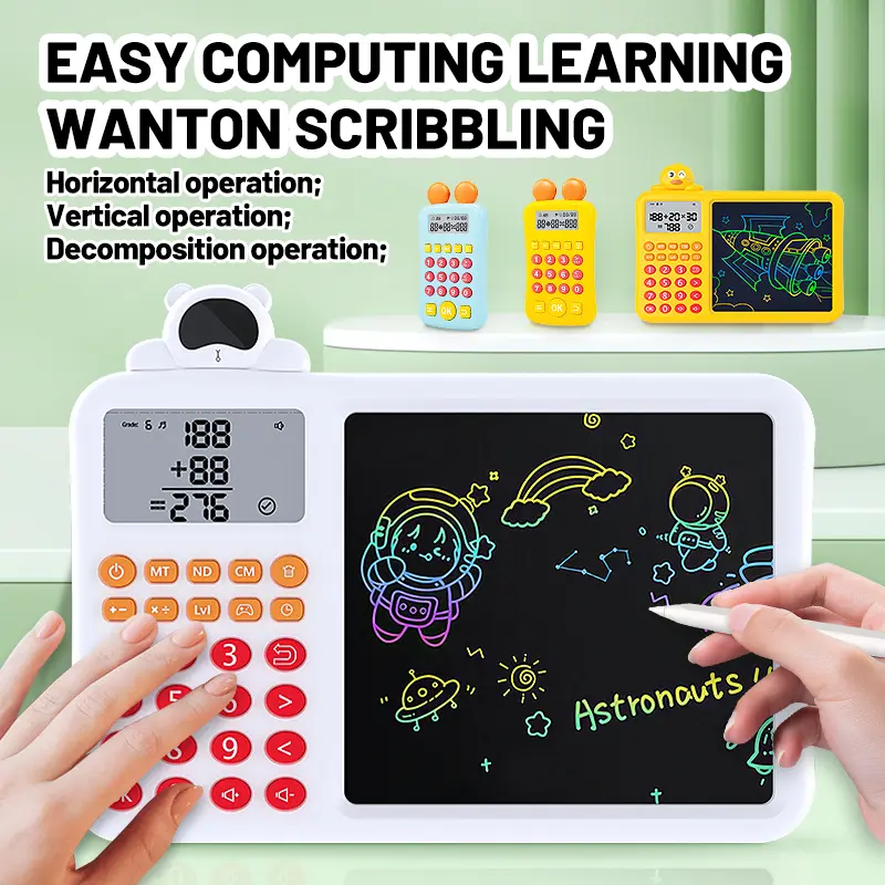 Interactive STEM Math Toy for Kids | Fun Electronic Learning Game to Build Thinking & Calculation Skills | Perfect Educational Gift for Home or Travel Interactive STEM Math Toy for Kids | Fun Electronic Learning Game to Build Thinking & Calculation Skills | Perfect Educational Gift for Home or Travel