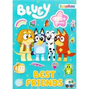 Bluey Stickertivity: Best Friends -- Dienesa Le, Paperback