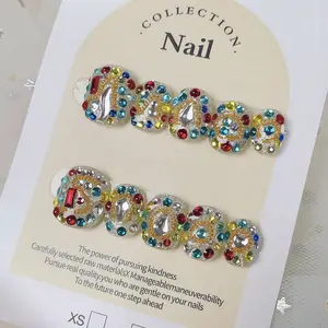 Square Short Length Daily Wear Acrylic Press on Nails 10Pcs Reusable Fake Nails