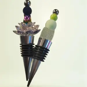 Customizable Beaded bottle Stopper