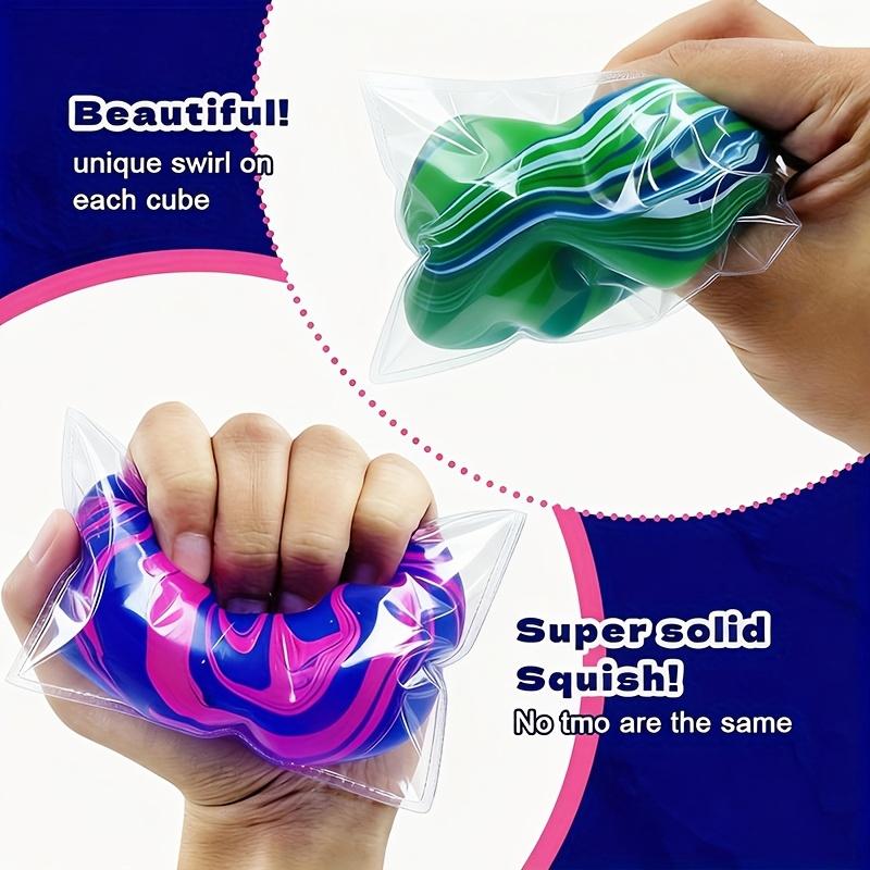 Ringed Squishy Toy, Sensory Toy, Spinning Squeeze Toy - Taba, Squishy Toy for Kids, Soft Touch, Hand Exercise - Durable TPR Material, 3 Sizes Available: Small, Medium, Large - Soothing Fidget Spinner, Soft Texture, Swinging Design - Party Gift