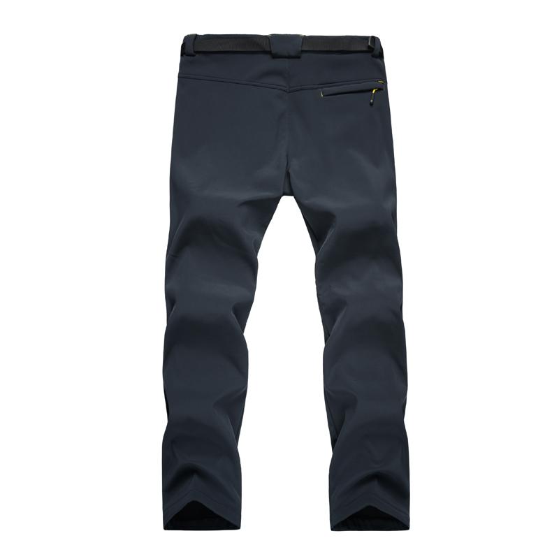 Men's Winter Fleece Lined Windproof Waterproof Outdoor Tactical Pants - Thick Warm Pants; Perfect for Outdoor Hiking, Jogging, Fishing, etc.; Great Gift Idea for Boyfriend or Husband; an essential versatile piece in any men's wardrobe.