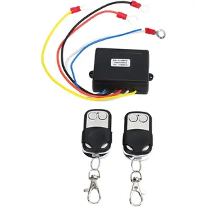 Winch Remote Control Kit for Truck,12V 24V Winch Remote Control Switch Receiver Kit Universal for Truck ATV SUV