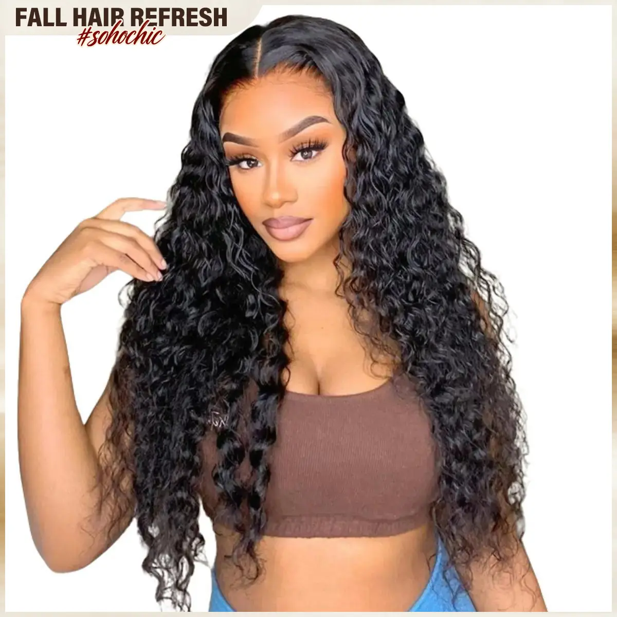 BGMgirl Water Wave 7x5 HD Lace Wear Go Glueless Human Hair Wig 9x6 Pre-Bleached Knots Pre-Plucked Pre-Cut Lace 180% Density Closure Wig Fall Hair #sohochic #black friday