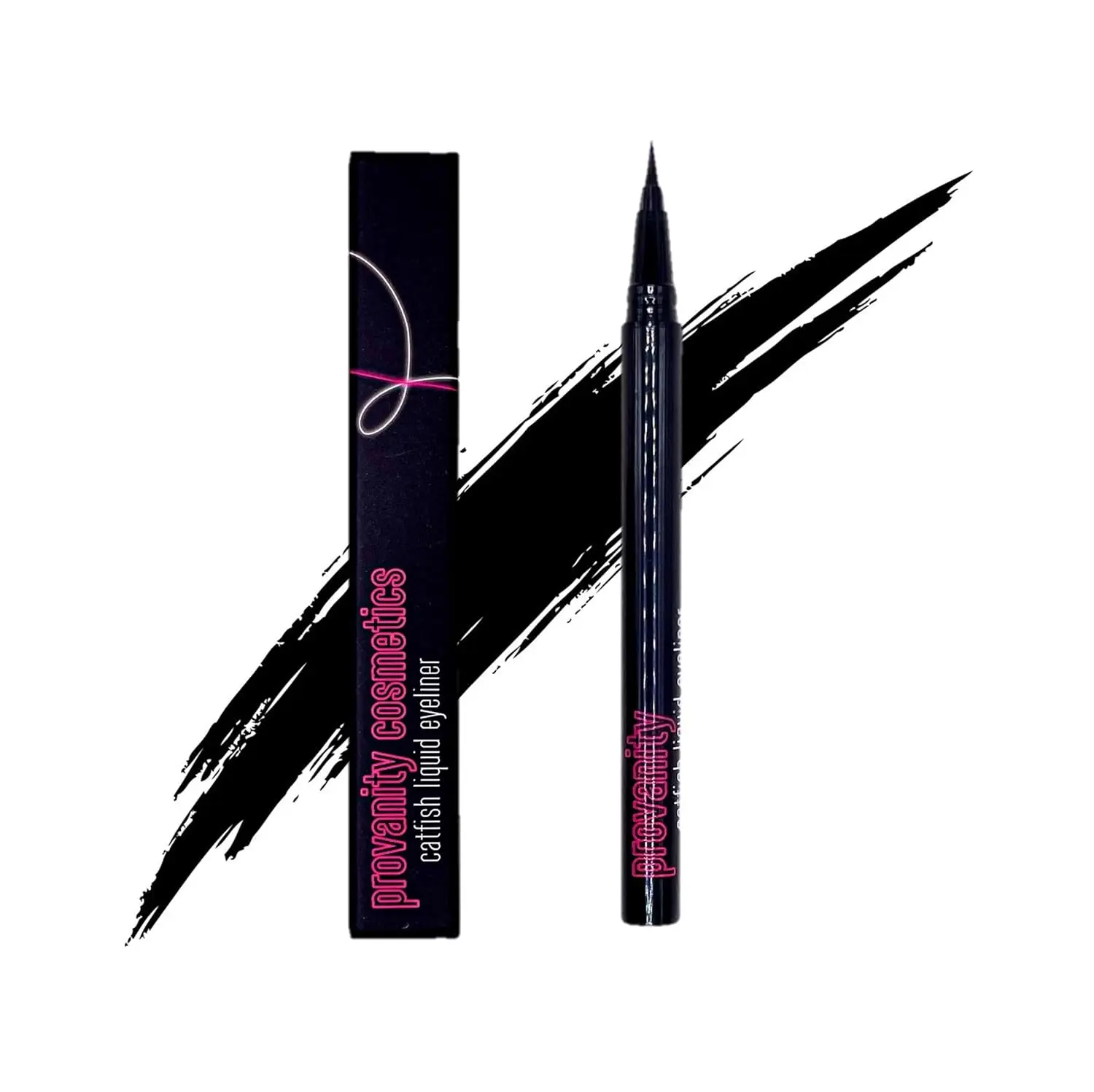 Catfish Waterproof Liquid Eyeliner (Black)