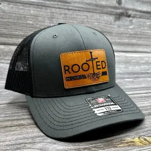 Richardson 112 Leather Patch- Rooted in Christ