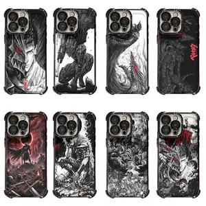 Berserk Phone Case | Guts Black Swordsman Art Cover For iPhone 11/12/13/14/15/16/17 Pro/Pro Max/Plus & Samsung S23/S24/S25/S26 Ultra