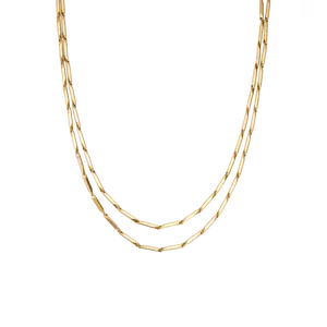 Double Up Wave Necklace