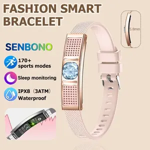 2026 Smart Men's and Women's Fitness Bracelets, Smart Sports Devices, Call Reminders, Sedentary Reminders, Photo/Recording Control, Alarm Clock, Sleep Monitoring, Waterproof, 170+Exercise Modes, Birthday Gifts, Anniversary Gift for Couples