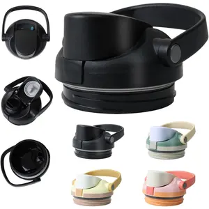 Lid for FreeSip Sway 30 oz Bottle and – BPA-Free, Seal, Leak-Lock, Compatible with FreeSip & (Black)