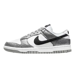 Nike Dunk Low Metallic Silver / Off Noir - White  DO5882-001 Women's