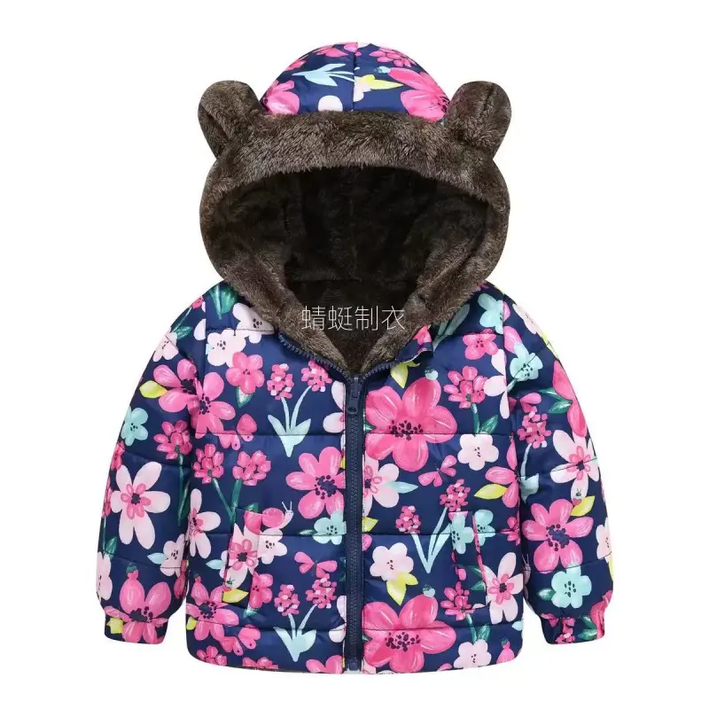 NewBoys' Dinosaur Adventure Hooded Jacket - Thickened Winter Coat with 3D Dinosaur Print, Windproof & Face, Soft Polyester Lining, Smooth Zipper, Pockets, Perfect for Snowy Days & School, Dinosaur Party Outfit, Dinosaur Theme,Boy Jackets