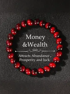 Natural Crystal Multicolor Tiger Eye Beaded Bracelet, Healing Crystal Bracelet, Attracts Wealth & Prosperity, Unisex Spiritual Jewelry Gift for Friends, Crystal Bracelets