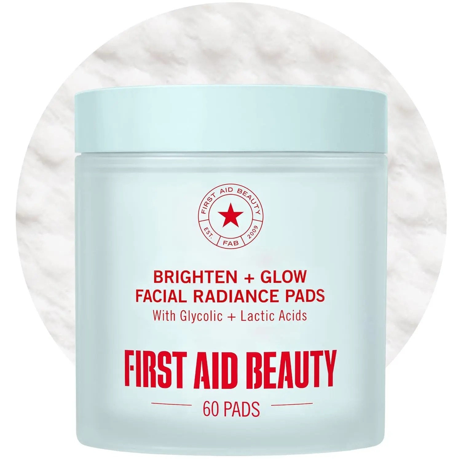 First Aid Beauty Facial Radiance Pads, Glycolic Acid + Lactic Acid AHA Exfoliating Pads with Hyaluronic Acid First Aid Beauty Facial Radiance Pads, Glycolic Acid + Lactic Acid AHA Exfoliating Pads with Hyaluronic Acid