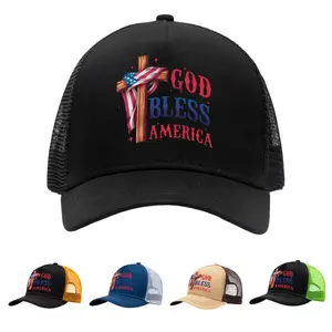 USA 250th Founding Anniversary Patriotic Trucker Hat，1776–2026 Quarter Millennium Commemorative Edition， Adjustable Mesh Snapback Baseball Cap (Unisex)，July 4th Independence Day Patriotic Apparel