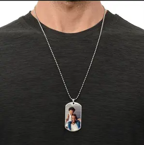 Custom Photo Tag keychain- In Loving Memory Personalized Gift，birtherday