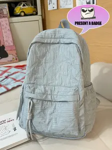 Campus Backpack 2026 Fashion New Versatile Japanese Style Shoulder Bag, High School College Student Bookbag, Large Capacity Unisex Durable Backpack