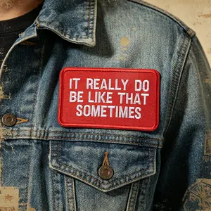 Embroidered Patch Sticker, Heat Transfer Adhesive, Suitable for Clothes, Jackets, Hats, Accessories, DIY Fashion Decorations