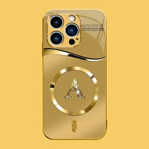 Suitable for [iPhone 15 Pro Max] high-end MagSafe phone case，Features a magnetic attachment function, Minimalist, Premium Design. YM99