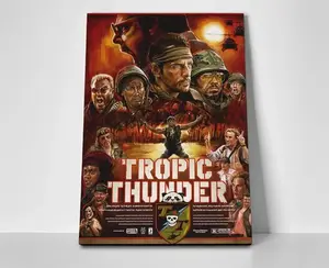 Tropic Thunder Poster - Tropic Thunder Wall Art - POSTER NO FRAME