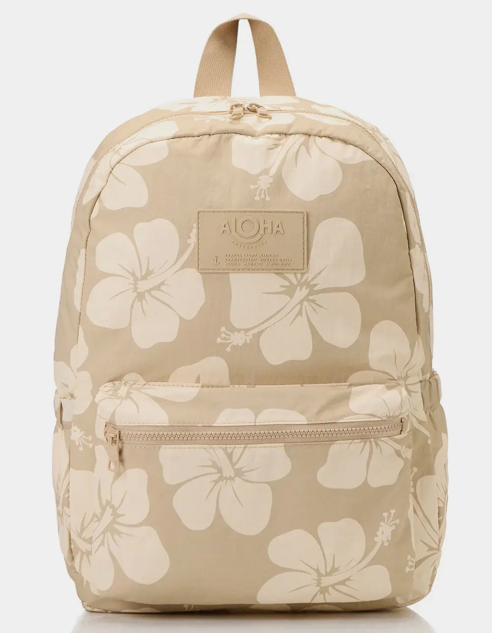 ALOHA  Womens Collection Keep It Light Hana Hou Backpack, Cream