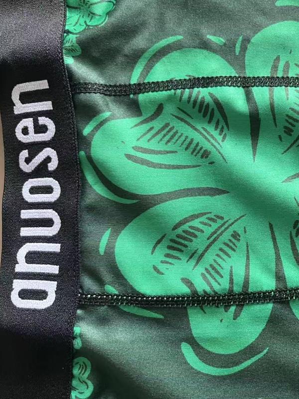 Random Plus Size 3pcs Men's Long Boxer Shorts, Casual Stretch Fit 1xl-5xl, Fun Patterns Including Cartoon, Stripes & Animal