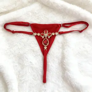 Women’S Rhinestone Flower Body Chain| Adjustable Bikini Accessory| Fashion Lingerie