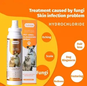Tedaiou Pets - Anal Spray for Dogs and Cats - Natural soothing spray cleans and softens anus, reduces itchy chafing