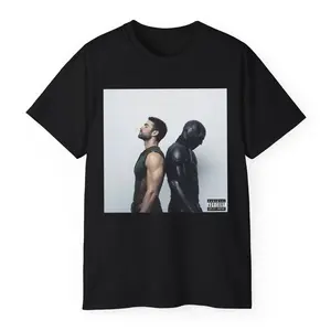 The Boys Season 5 The Deep x Black Noir Meme Unisex T-Shirt - Funny Superhero Back to Back Vultures Album Parody Tee
