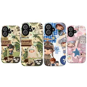 Cute Star Boy Phone Case - Stylish, Cartoon Phone Cover, Art Toy Aesthetic Protective Cover, Kawaii Hiro-No Doll Tough Case for iPhone & Galaxy, Gift for Her Him