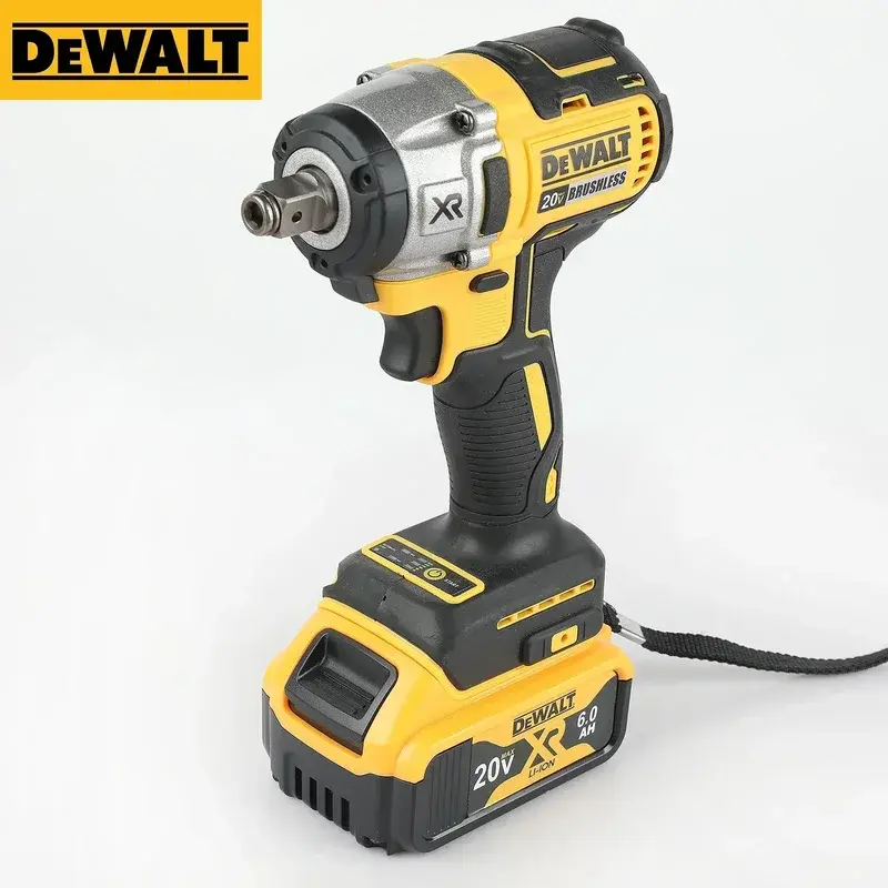 DEWALT DW880 20V Lithium Brushless High-Torque High-Speed Impact Wrench - Cordless Power Tool, Impact Driven Wrench, Detachable Tire Disassembly Function, Work Light (Tools & Hardware), Impact Driven Wrenches