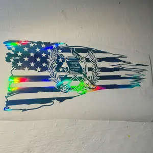 Guatemala American Flag Decal Sticker for Cars, Trucks, SUVS. Back Windows, Decoration