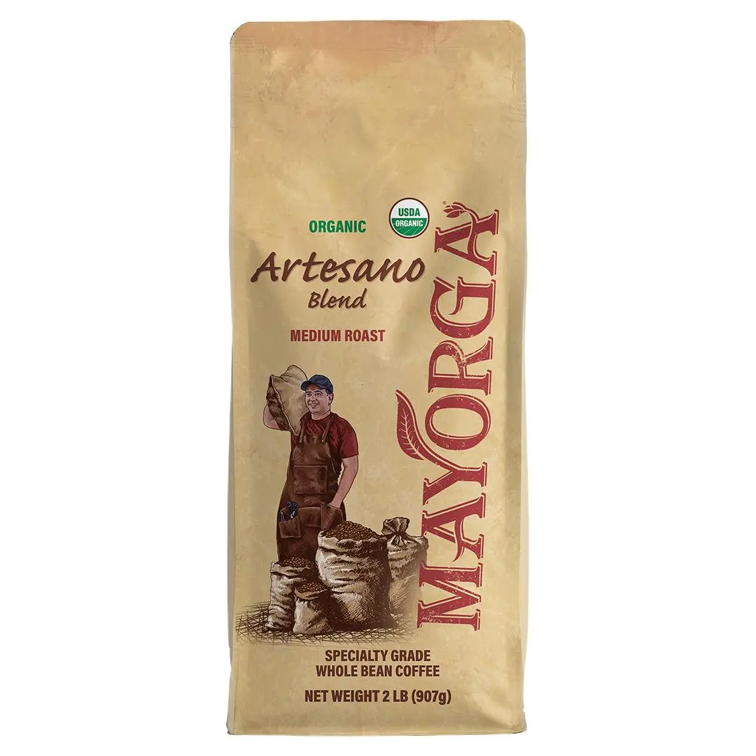 Mayorga Artesano Blend, Balanced Organic Specialty-Grade Medium Roast Coffee