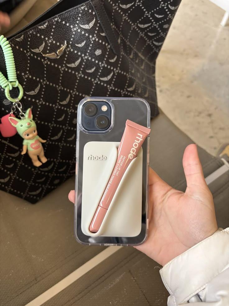 New Rhode Snap-On Lip Case MagSafe Phone Accessory for iPhone - Magnetic Lip Holder with MagSafe Phone Case f for iPhone Pro & Pro Max, valentine gift